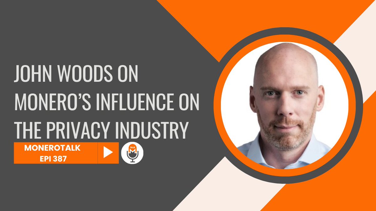 MoneroTalk's tweet photo. Monero’s Influence on The Privacy Industry w/ @JohnAlanWoods  of @nillion | Tune-in to a LIVE MoneroTalk episode THU 6/18 at 7:00AM-EDT! 

Watch here on X or on YT ➡️: https://t.co/ULGEtVI3gY
Twitch ➡️: https://t.co/kLibBrd82e
Rumble ➡️: https://t.co/ODCQNHjOk7

Thank you to our show sponsors @cakewallet & @StealthEX_io