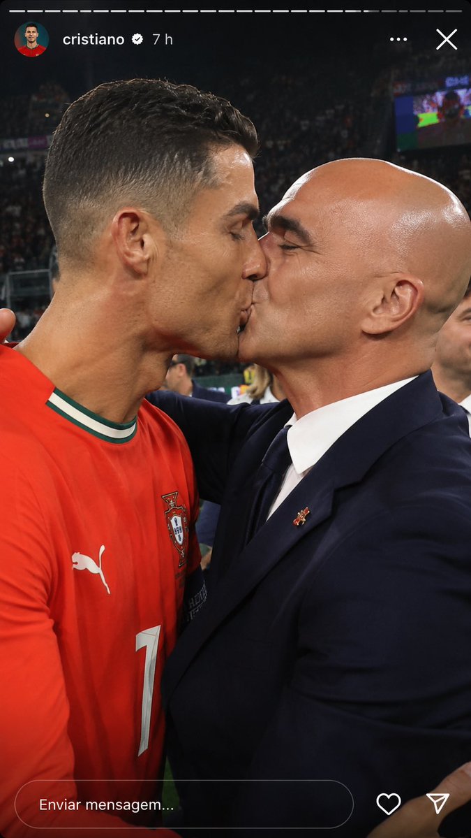 SreMmLeal's tweet photo. Cristiano Ronaldo nos storys do instagram após empate de Portugal - https://t.co/aThwwrrhqO