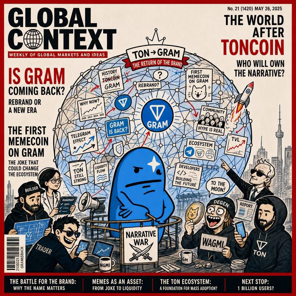 cryptexodu's tweet photo. "TON → GRAM. First memecoin on Gram."

$MEMEGRAM — the FIRST memetoken on the new GRAM ticker.

Same TON network. Fresh name. First mover.

History doesn't wait. Are you in?

#MEMEGRAM #Gram #TON 
@Memegram_Cto @x0WolfX 

https://t.co/eidJqD8BvP https://t.co/0f70NlnkHx