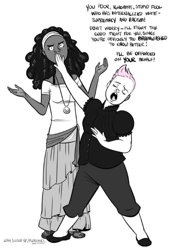 Vulpixia's tweet photo. "i find it patronizing to the groups they are trying to celebrate," 

you are NOT entitled to your racist viewpoints, especially as a NON-indigeneous person https://t.co/HHyy9nOotf