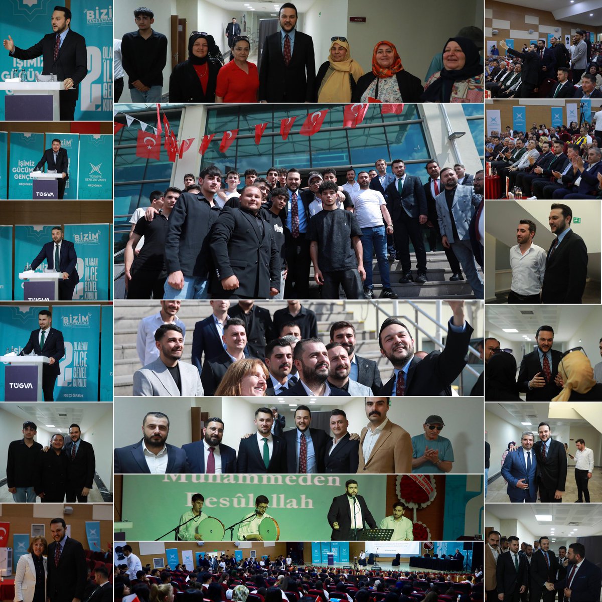 efedemirhann's tweet photo. Keçiören🙋🏻‍♂️

Büyük bir coşku ve heyecanla gerçekleşen TÜGVA 2. Olağan Keçiören İlçe Genel Kurulu’nda genç kardeşlerimiz ve hemşehrilerimizle bir araya geldik.

İnanıyoruz ki; milli ve manevi değerlerine bağlı, ülkesine sevdalı gençler Türkiye Yüzyılı’nın en güçlü mimarları olacaktır.

TÜGVA Keçiören İlçe Temsilciliği’nin yeni yönetim ve yürütme kurulu üyelerini tebrik ediyor, görevlerinde başarılar diliyorum.