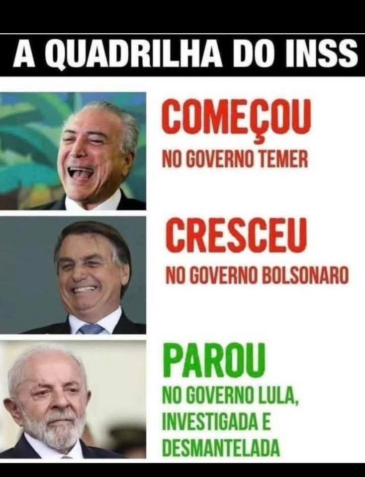 ValriaMont72680's tweet photo. Só no governo Lula que veio à tona o roubo do INSS porque o Lula deu autonomia para PF investigar https://t.co/VnaDIXU4NN