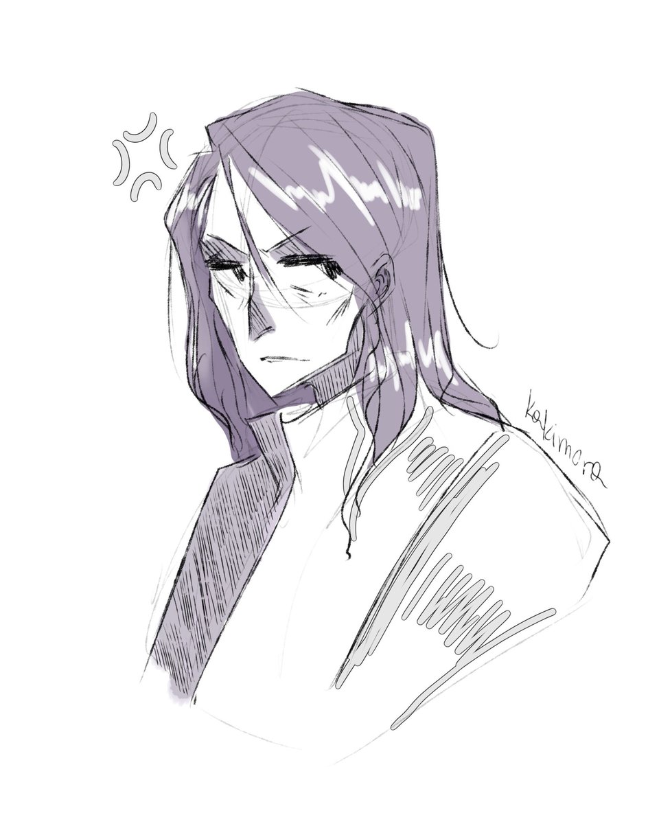 kakimora_7's tweet photo. annoyed 
#severussnape #snape #snapeart #harrypotterart #hpfanart #hpart #snapefanart https://t.co/BGEykqYaxs
