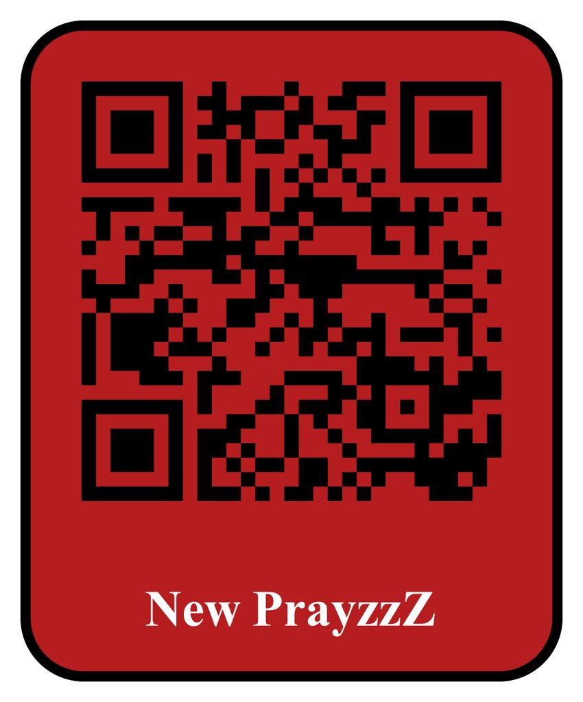 iamPrayzzZ's tweet photo. On the way. Scan to preorder/presave 🐺🦅 https://t.co/bEqVXHDkfI