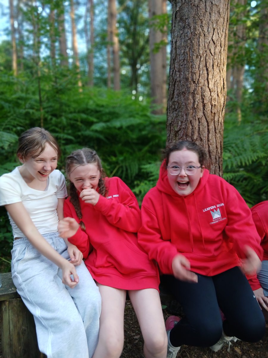 parkroyalcs's tweet photo. After a lovely tea we are straight onto our first evening activity - a campfire in the woods 🔥🌲 #pgl2026 #teamparkroyal #fireitup #onetwotree https://t.co/2AyV2nS6X5