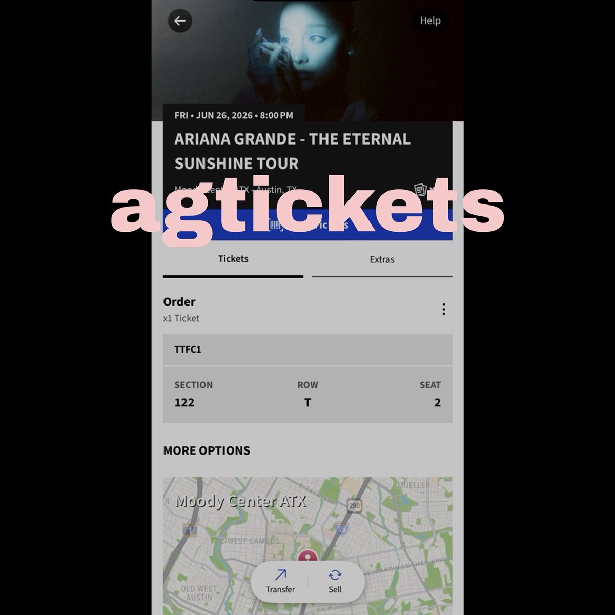 ariana grande ticket resale ⋆˙⟡ tweet media