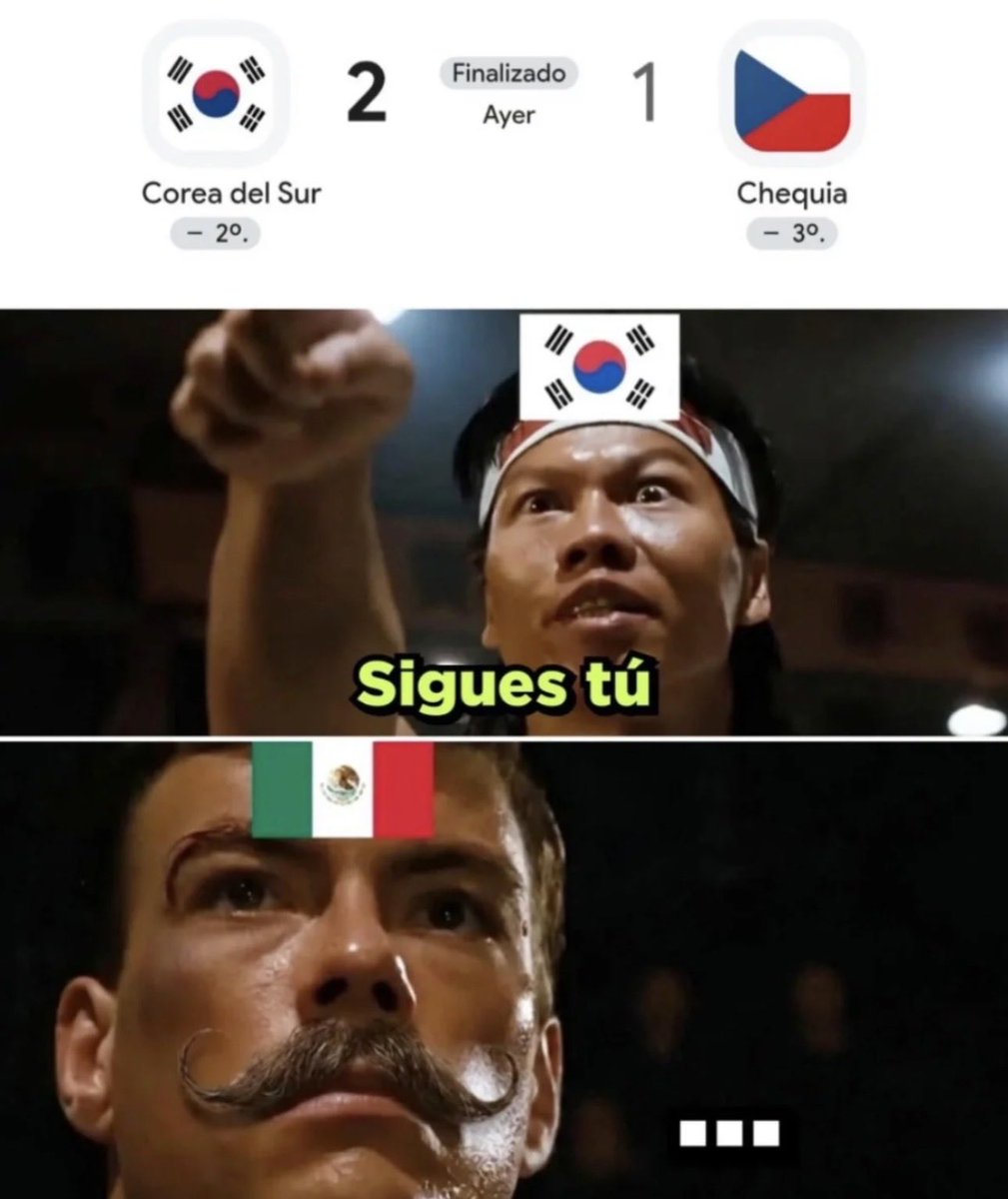 PajaritoTimes's tweet photo. México con Korea mañana hahaha! https://t.co/VDwEcCgDnY
