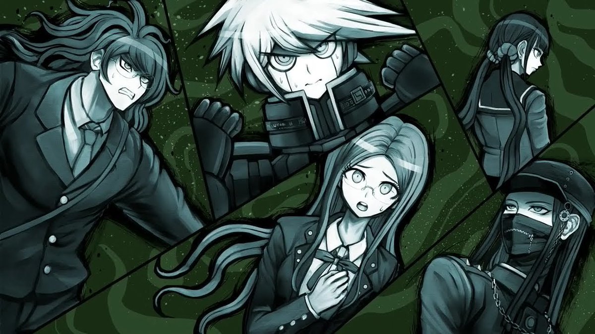 MeryKittenNya18's tweet photo. Danganronpa Pre-trial portraits in my artstyle! (Part 3: V3 cast [2/3]) 

Gave K1-B0 a more futuristic look(?) and gave Gonta a waistcoat rather than a jacket! Thought he’d look amazing in it... 

Next panel soon...

#danganronpa #dtiys https://t.co/nWxy1iP2yK