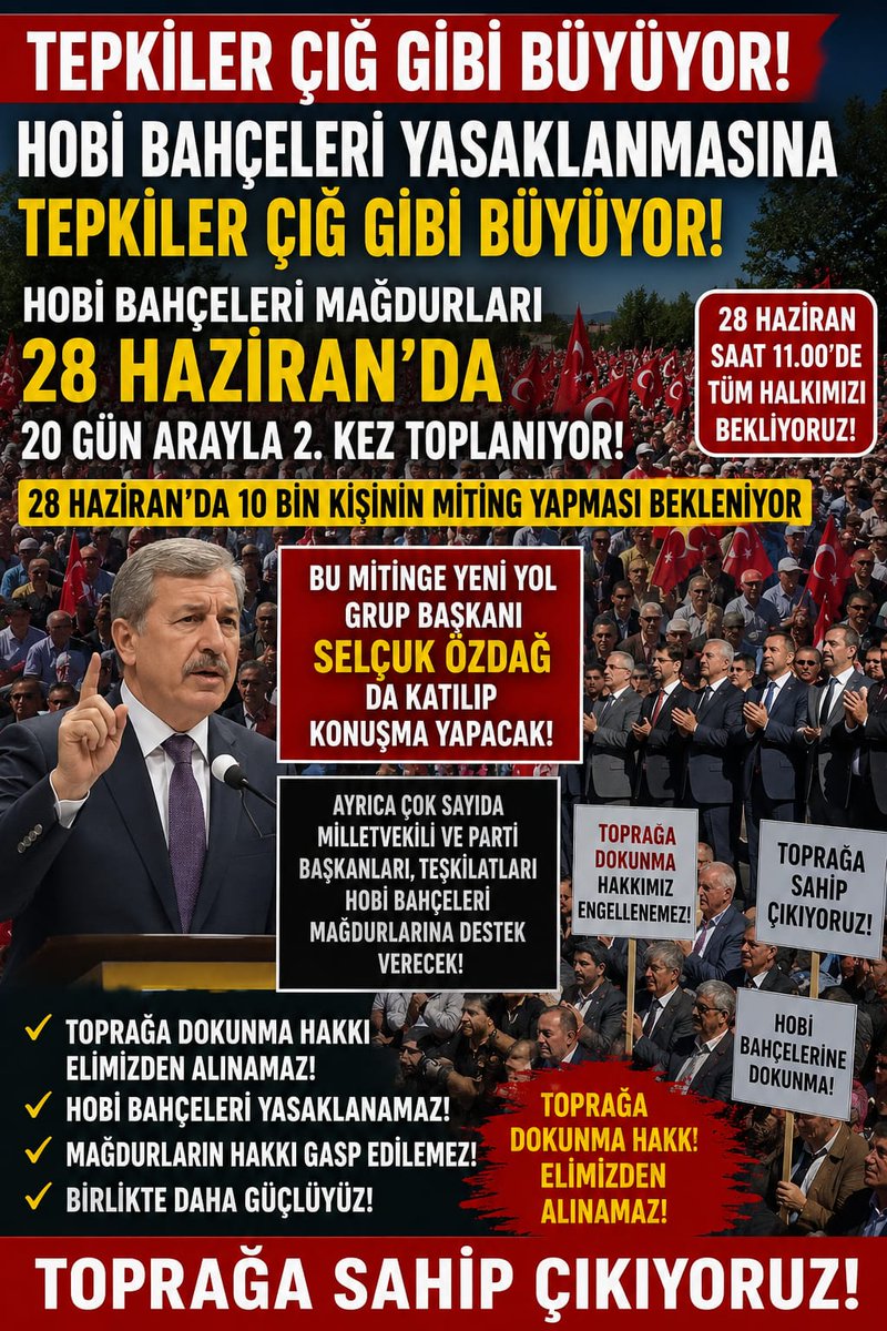 gcolak63's tweet photo. @elonue Evlerimizi yıkmayın,  hobi bahcelerimize dokunulmasin #8milyonEvYıkılacak #Hobibahçemedokunma https://t.co/Xjz9sw13zi