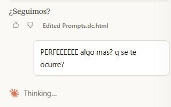 AlinaSerra's tweet photo. Yo cuando doy clases: 
- es muy importante q tengamos en cuenta los 6 elementos de un prompt y las técnicas de prompting para asegurarnos un resultado correcto
Yo con mi bbf Claude: https://t.co/cxtp15xMS4