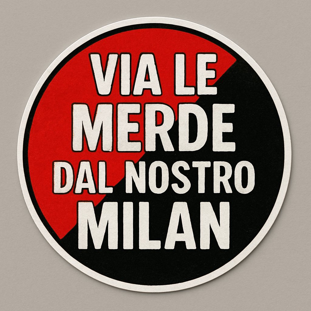 ChiccoRossoNero's tweet photo. Il vero milanista tifa il fallimento TOTALE, economico e sportivo.
Gli ameriCANI non mollano l'osso,solo una catastrofe sportivo/finanziaria potrebbe convincere gerry cambiale a vendere.
Non esiste altro obiettivo per il vero milanista.
Devono sparire tutti,ad ogni costo. https://t.co/WuvfH2JVGU