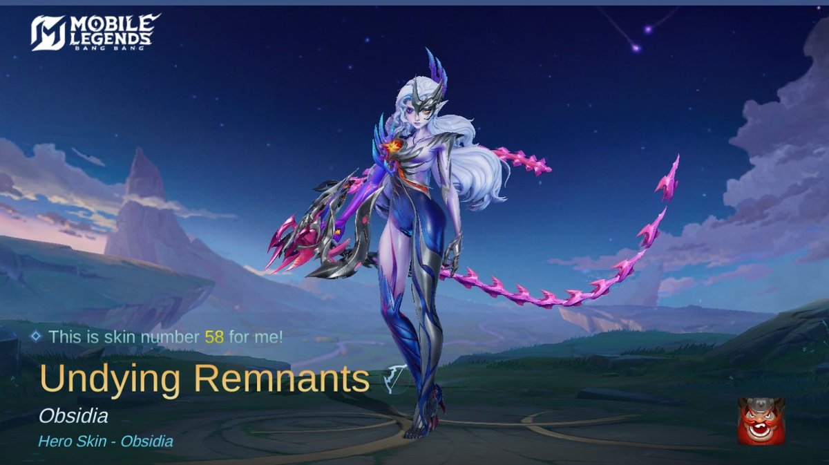 Asbedigolx23's tweet photo. I just obtained a new skin Undying Remnants in Mobile Legends: Bang Bang! Let's face off against the world's best MOBA players together! 
https://t.co/hOjwrpoPjP https://t.co/nTgIvAxJiN