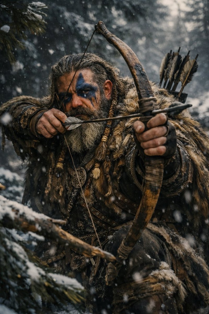 pilon_jeff's tweet photo. So, of course, as a #musician and all around #musicianlover, i rabbitholed into the #viking  genre after my vibe out to #RAVNLORE. Such great talent across the board. 
But it got me thinking.... 
What if I was a Viking Cheiften. made with Copilot.
More on https://t.co/MfgqZWjwom https://t.co/gFeagfuSw8