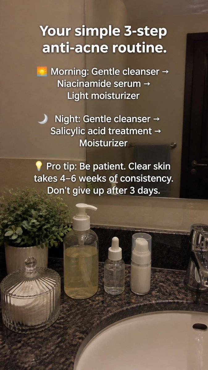 kosmeabrand's tweet photo. How to go about acne and pimples #acne #pimples #skincare #skincareroutine #skincare101 https://t.co/EeKKzFXfGB