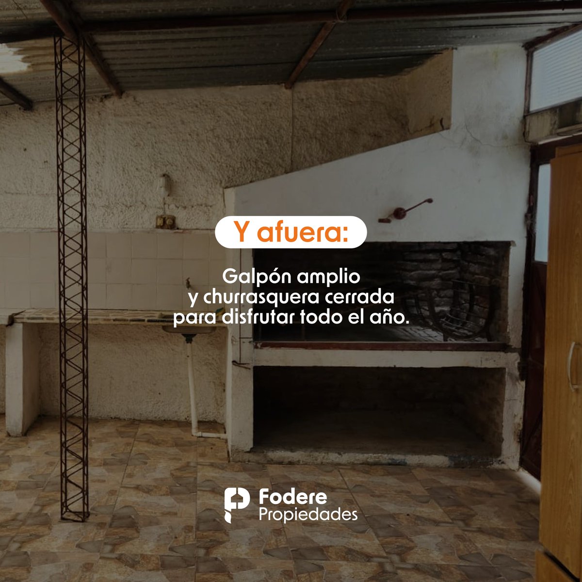 fodereprop's tweet photo. 📍 Ombúes de Lavalle | Una casa completa en el interior de Colonia. 🏡
Churrasquera, estufa a leña y espacio para vivir cómodo.

2 dormitorios, living, cocina comedor integrada y un galpón amplio que te da mil usos.

¿Querés saber más? Escribinos👇 https://t.co/PrtsrOcRSW