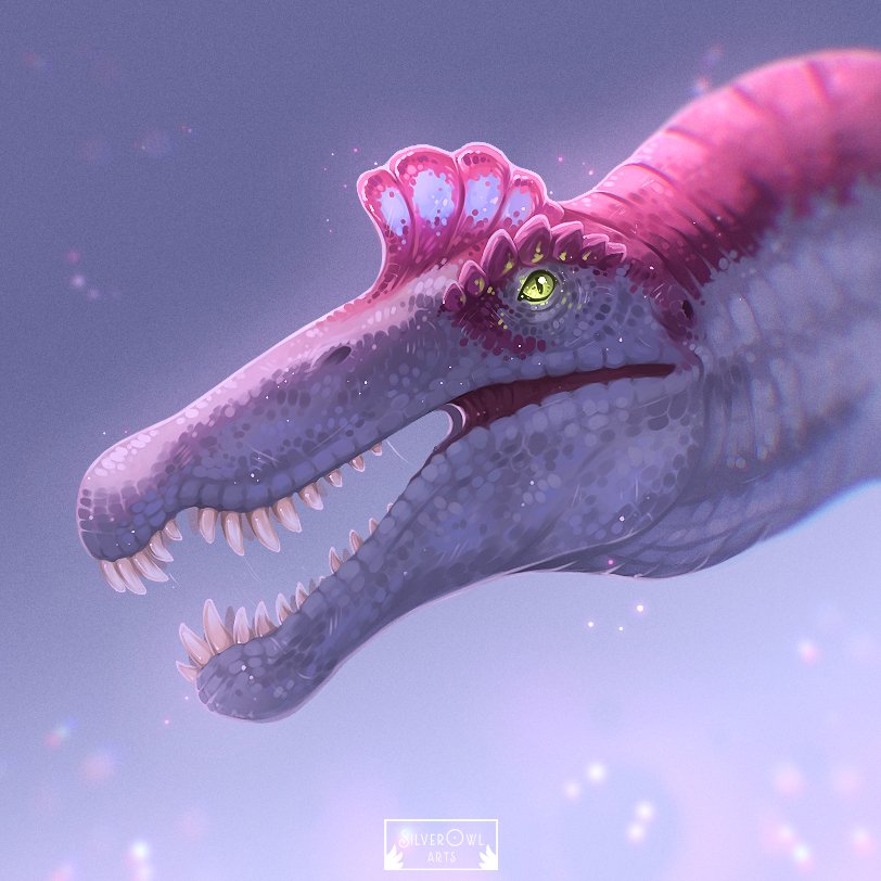 SilverOwl_Arts's tweet photo. Spiny! Dinosaur king icon request for a patreon member 🩷 https://t.co/2C9nWP2eIW