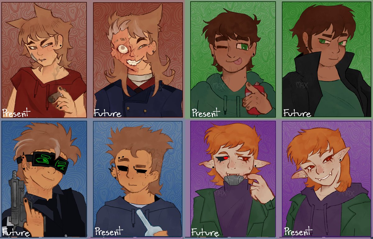 Mistic_Max's tweet photo. Safe to say, Im obsessed sigh...
Less familiar with drawing Matt and Edd, so im not fully sold on the way I drew them.
#Eddsworld https://t.co/OGWDqcwV9a