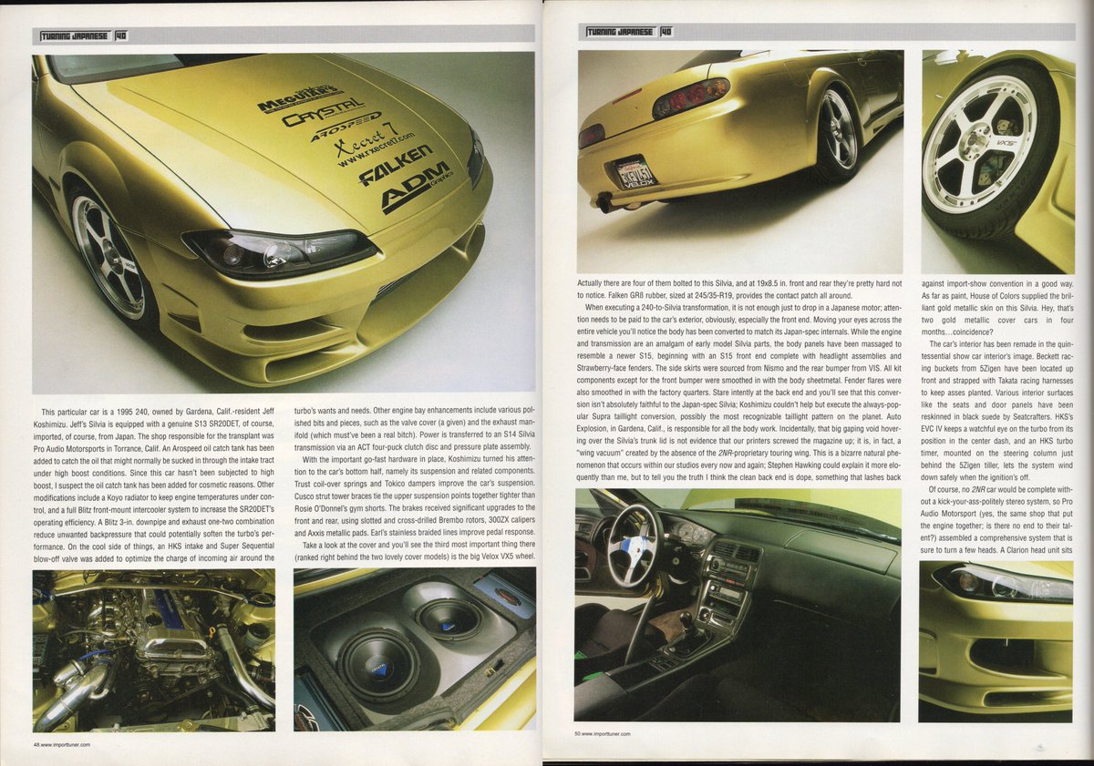 JanNikkiDesu's tweet photo. Import Tuner 2002, Issue No. 40. https://t.co/lYvF7kz4zt