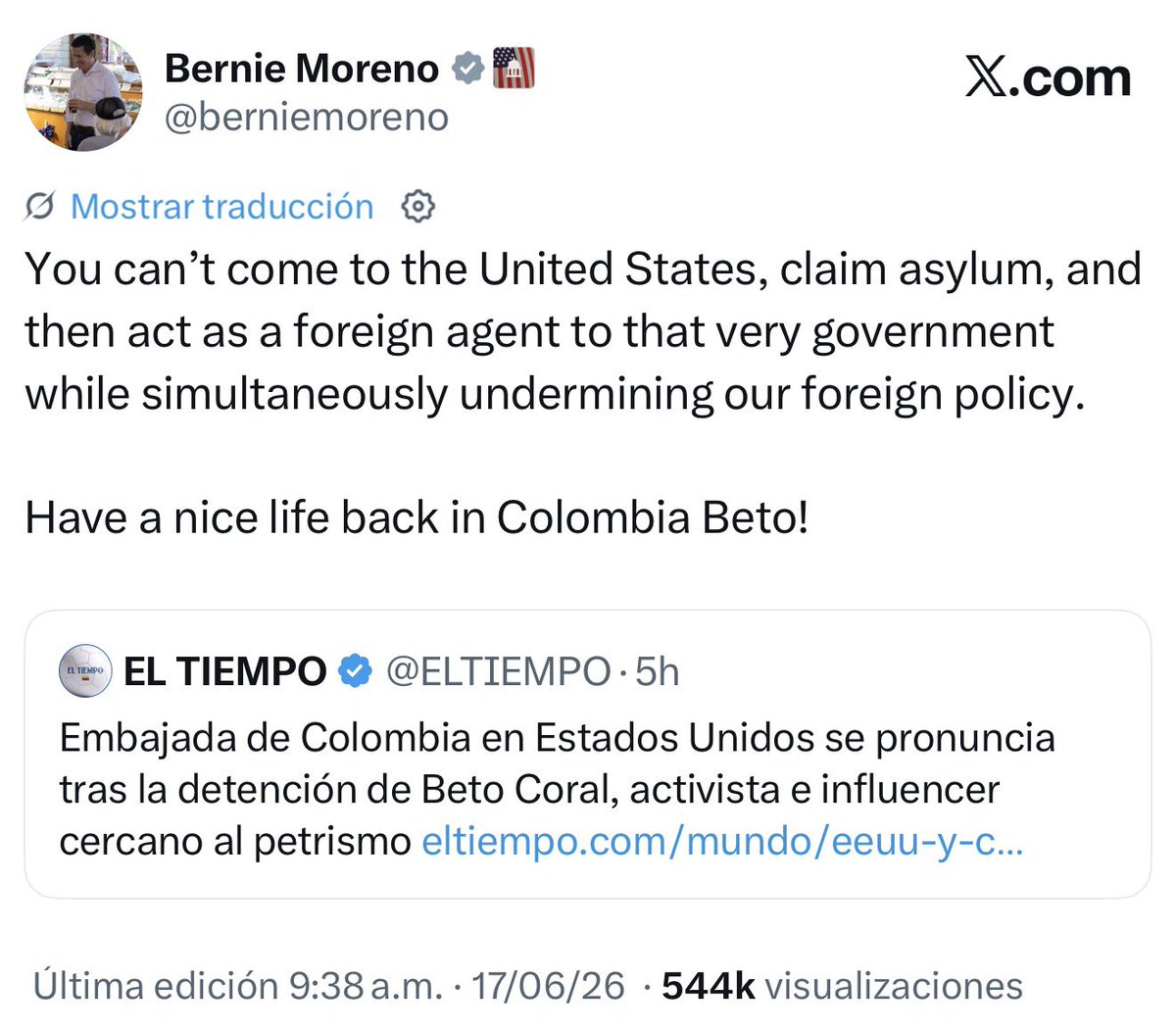 Ingrid Betancourt Pulecio tweet media