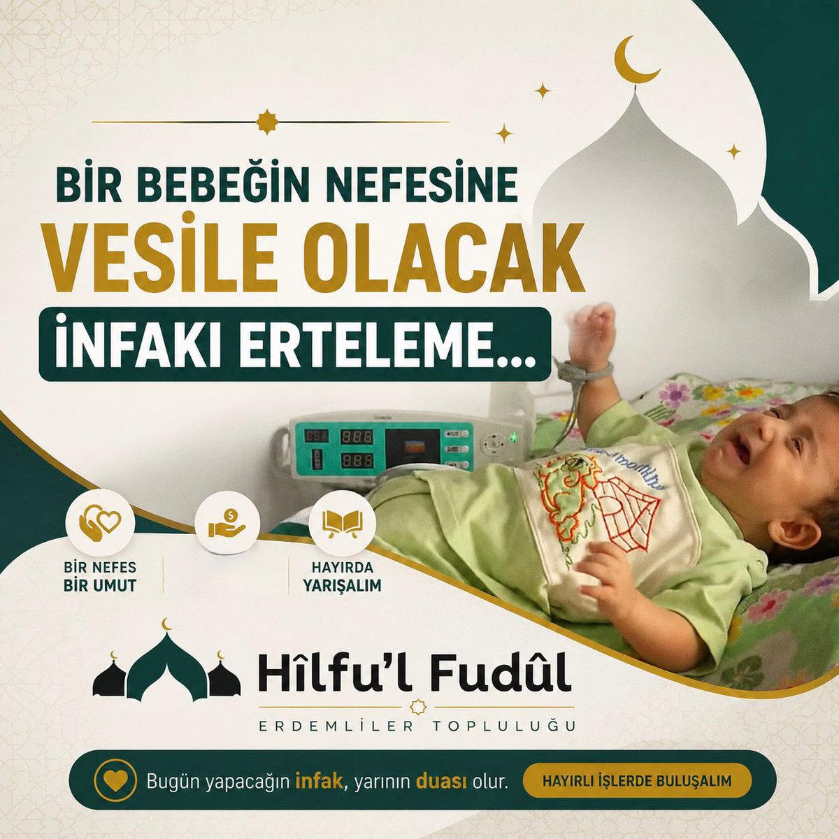 HilfullFudul's tweet photo. Bir çocuğun yarınlara ulaşabilmesi için bazen küçücük bir destek yeterlidir…

Efrayim zamana karşı verdiği mücadelede her bağış, onun umuduna eklenen yeni bir nefes oluyor. Bugün yapacağınız küçük ya da büyük her katkı, SMA ile savaşan minik bir yüreğin hayata tutunmasına destek olabilir.

VALİLİK İZİNLİ BAĞIŞ HESABI
₺:TR600001000302588272175006
$:TR330001000302588272175007
€:TRO60001000302588272175008
ALİCI :RECEP GÖKALP
Açıklama :EFRAYİM
.VALİLİK İZİNLİ FALİYET KODU:12.2025.3386

#SonSaatler
