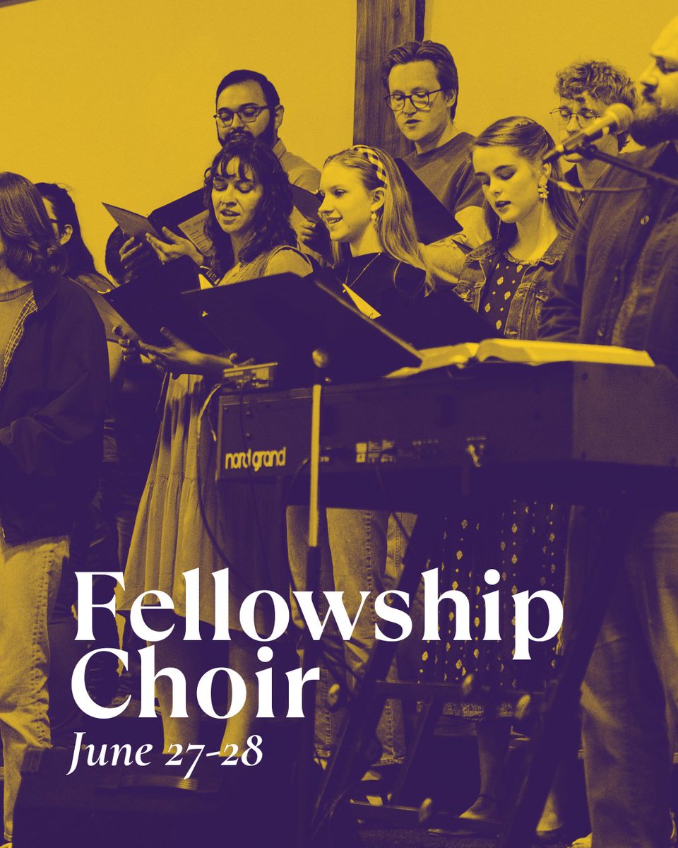 fellowshipCL's tweet photo. Choir is gearing up for another Sunday of ministry! All FCL Members are welcome to sing with us.

🗓️ Practice: 6/27, 6-8 pm
🗓️ Rehearsal + Band: 6/28, 7:45-9 am https://t.co/aHqp3JXo4w