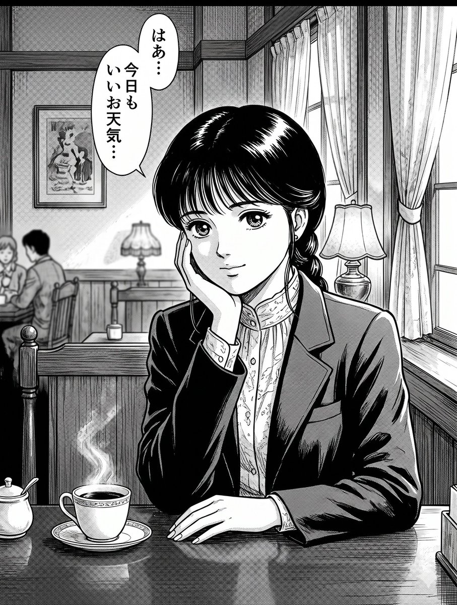 VRDS_AI's tweet photo. 最初のテスト用に作���ました😀
#メタルK #冥神慶子 #週刊少年ジャンプ https://t.co/ICVdKcYnuQ