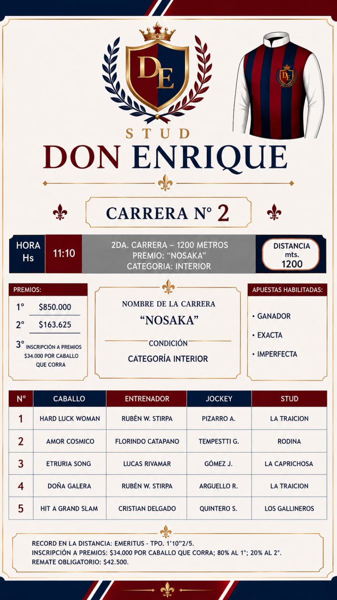 studdonenrique's tweet photo. Para ustedes con mucho amor; programa oficial y completo ❤️ https://t.co/KGw6B5GNFI