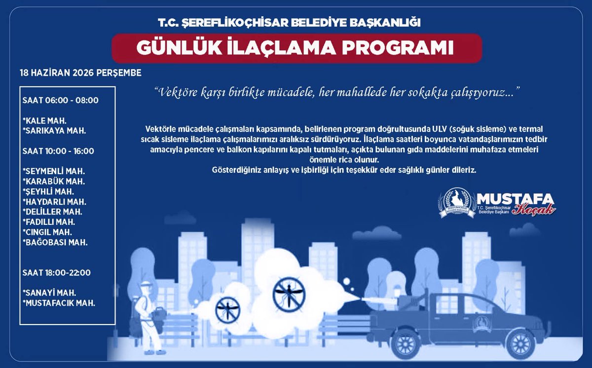 skbld's tweet photo. 🦟Yoğunlaştırılmış vektörle mücadele çalışmaları kapsamında, belirlenen program doğrultusunda ULV (soğuk sisleme) ve termal sıcak sisleme ilaçlama çalışmalarımızı aralıksız sürdürüyoruz. https://t.co/Gh0cI3GnVP