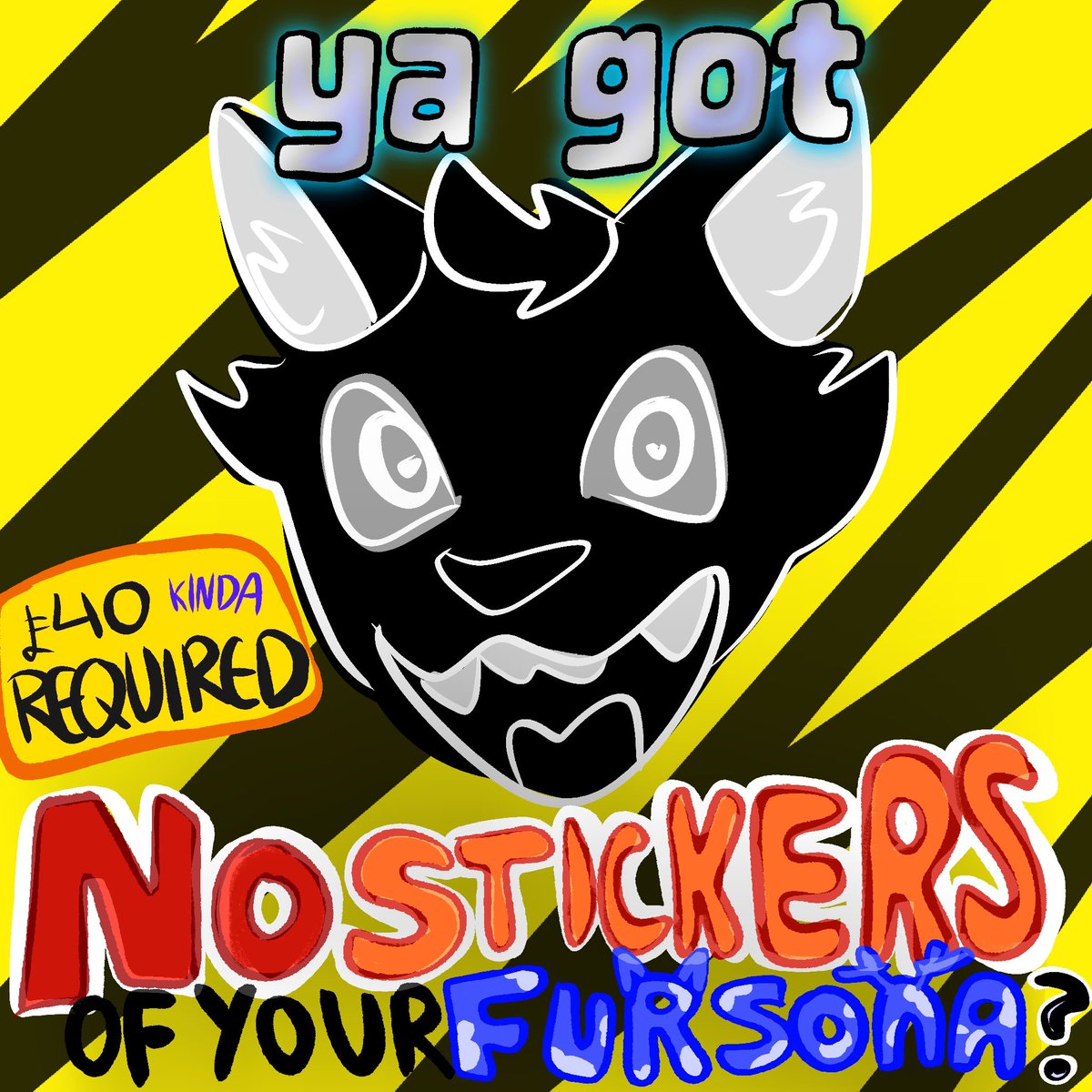 CHAZelfbar's tweet photo. I GOT YOU!!!
dm me and i’ll make you sick ass
💿 HOLO FURRY STICKERS!!! 💿
#furry #furryartist #stickers #commisionsopen https://t.co/EFOuyqIETI