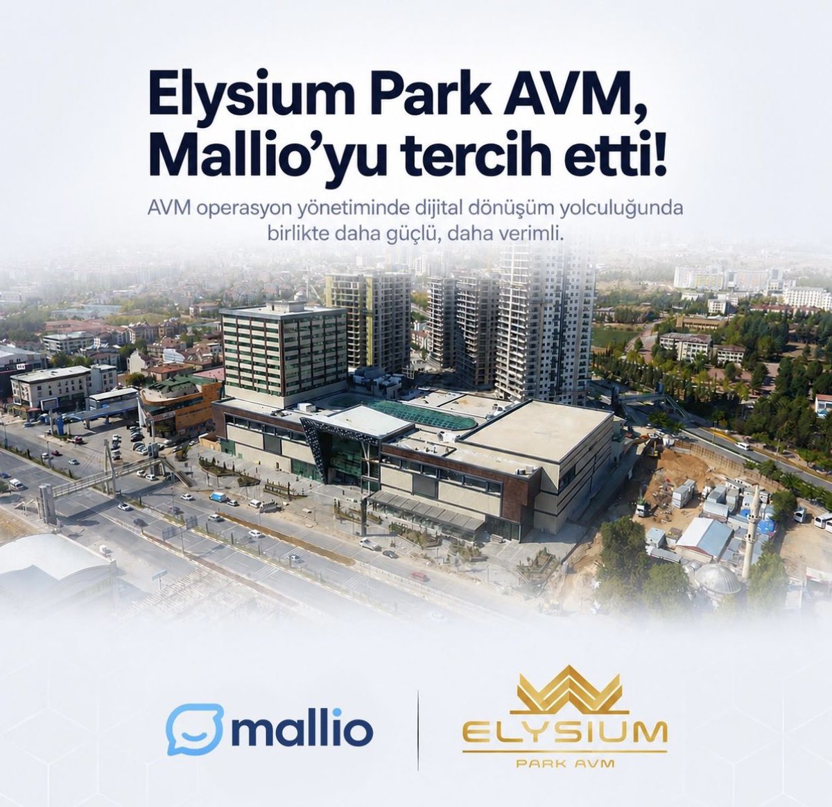 msaimgucuk's tweet photo. Yeni iş birliği, yeni başarı hikayeleri!

Elysium Park AVM, operasyon yönetiminde dijital dönüşüm için Mallio’yu tercih etti.

Birlikte daha verimli, daha hızlı ve daha güçlü. 🚀

#Mallio #ElysiumParkAVM #DijitalDönüşüm https://t.co/j7TMbs0gX9
