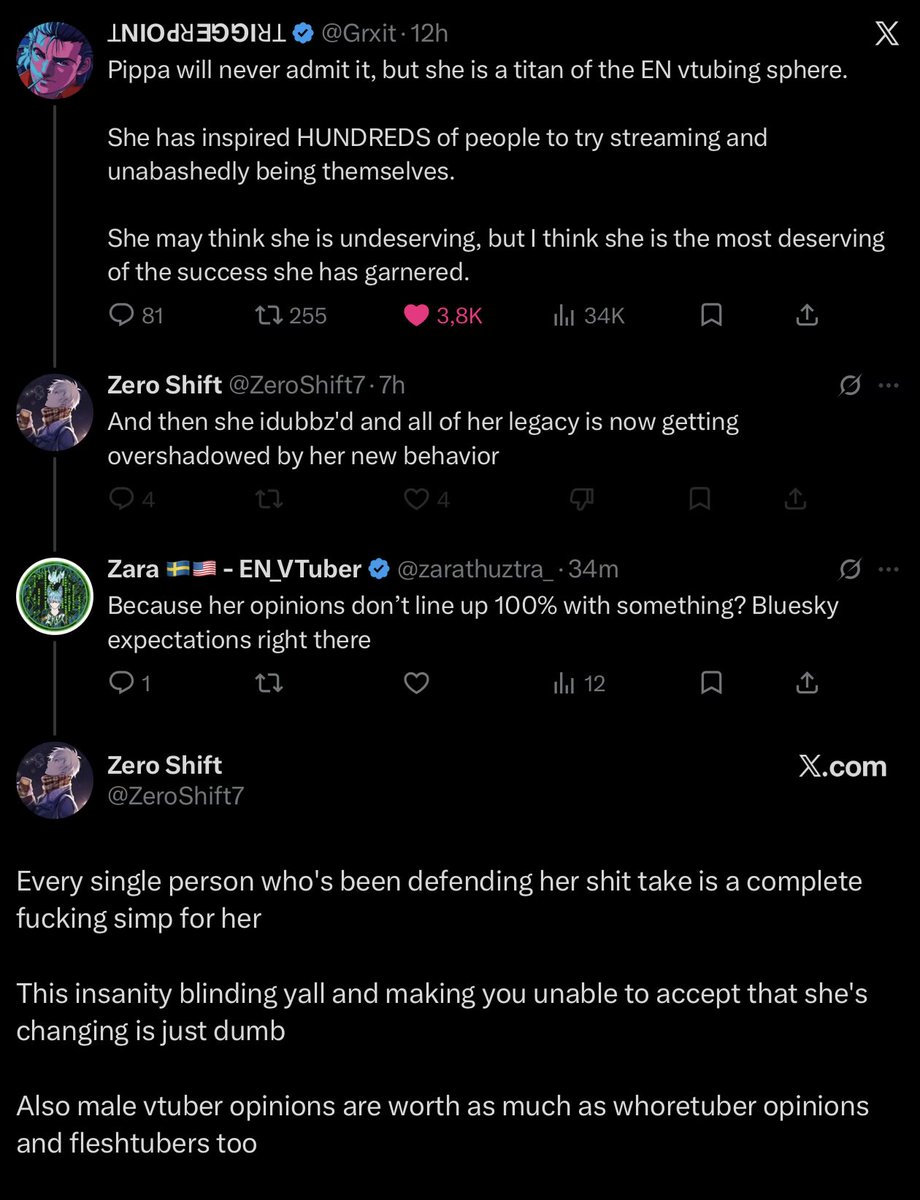 zarathuztra_'s tweet photo. You know you’re seeing cognitive deficiency when the block happens after the reply https://t.co/WrTUXz6PP7