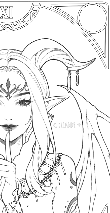 YIIande's tweet photo. Lilith #WIP https://t.co/Nop3oQKWaG