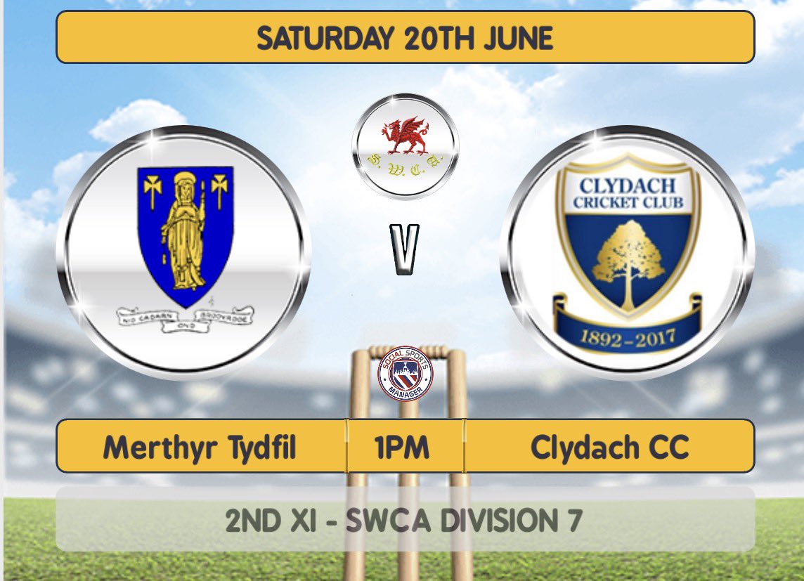 MerthyrCricket's tweet photo. https://t.co/2KMnYSTbAP