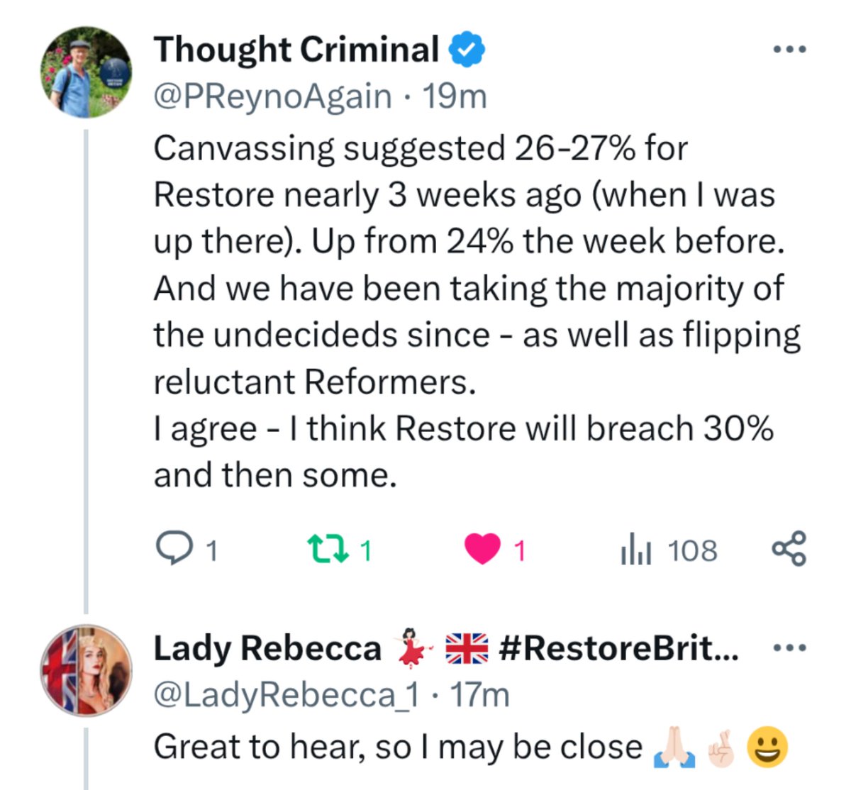 Lady Rebecca 💃🏻 🇬🇧 #RestoreBritain 🇬🇧 tweet media