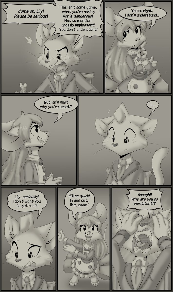 Muhnykins's tweet photo. Princess Nino 15 - Inside and Out - 03/15
CW: M/f, Vore, regurgitation, messy, bones https://t.co/Dc5zgSV6Fg