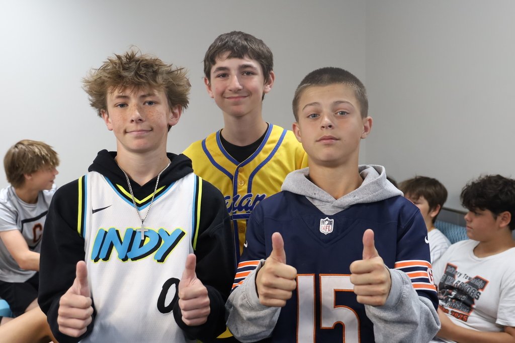 MCHS156's tweet photo. Students in summer school enjoyed jersey day! https://t.co/wMF24T2E2U