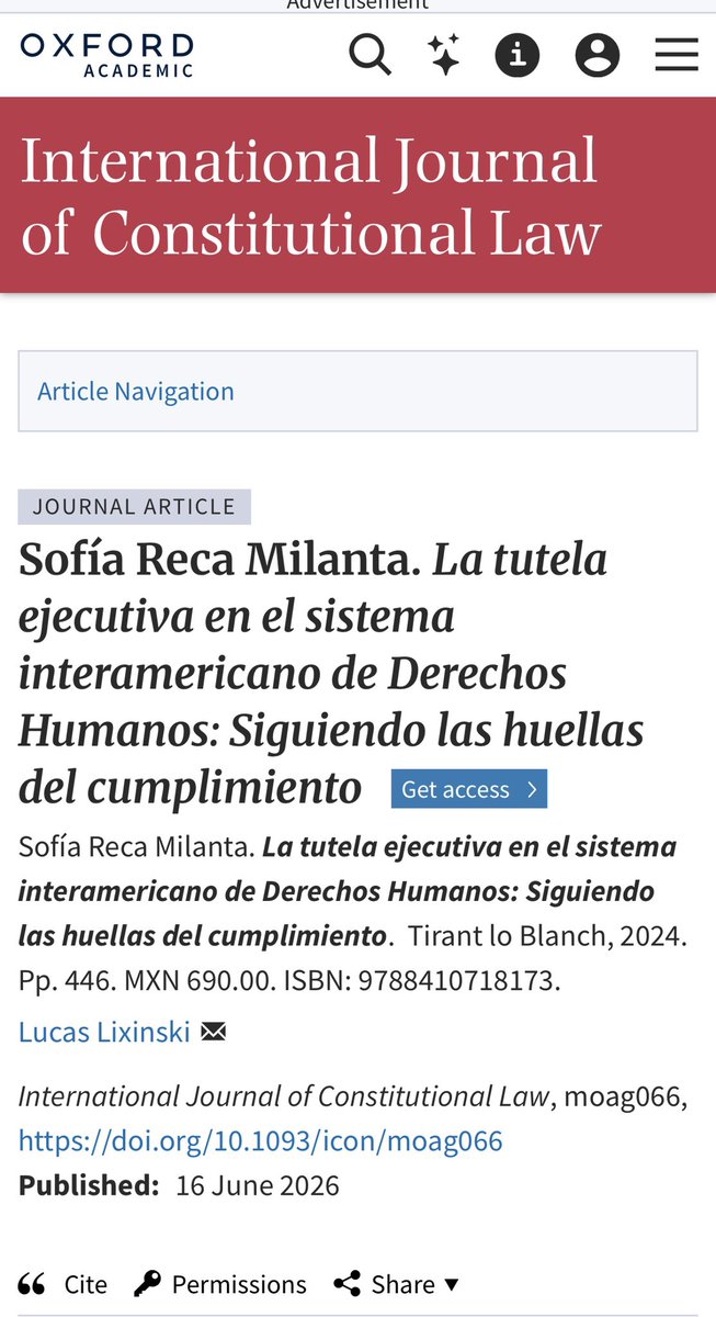 SofiRecaMilanta's tweet photo. 🔴 Delighted to share that my book review has been published by @ICON__S . 
🙏 Prof. Lewinsky for his review and inspiring work.

👉https://t.co/snQpRYWmjd https://t.co/y45cWA0U4n