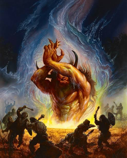 DungeonNoir's tweet photo. I know a place where evil's lurking
A place that stinks of putrid sin
Pierce the skin just to watch it bleed
The realm of darkness creeping in
The end of existence
🎸Upon A Burning Body
🎨Jeff Easley https://t.co/HLPGWxsydO