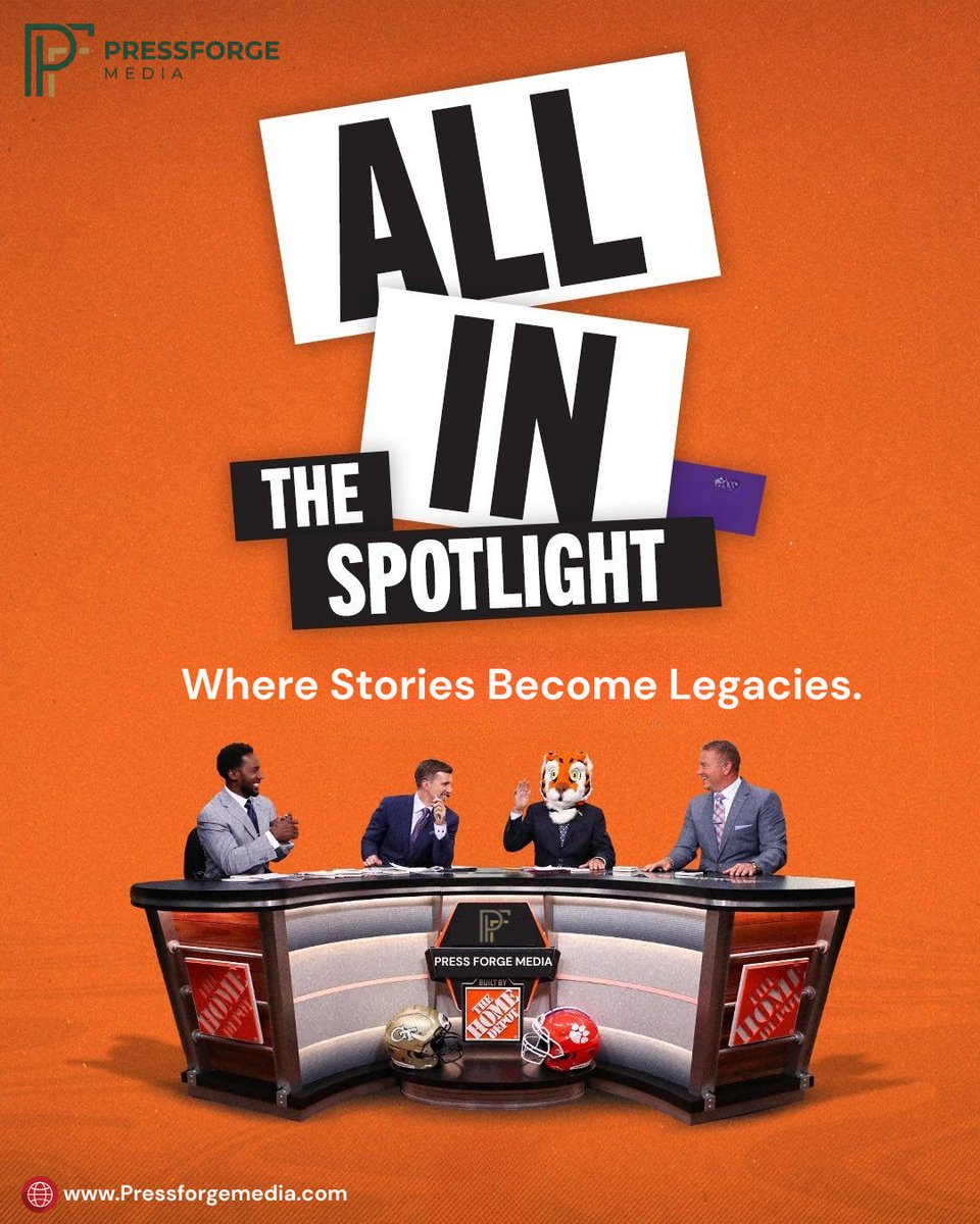 pressforgemedia's tweet photo. At PressForge Media, we don't just get you on screen, we make you unforgettable. Where Stories Become Legacies. 

Ready to own the screen? Book your TV feature today!
 https://t.co/eGWKqp80n0

#TVInterview #AllInTheSpotlight #PressForgeMedia #MediaAppearance #GetOnTV #TVPresence https://t.co/pIHBIVr9wh