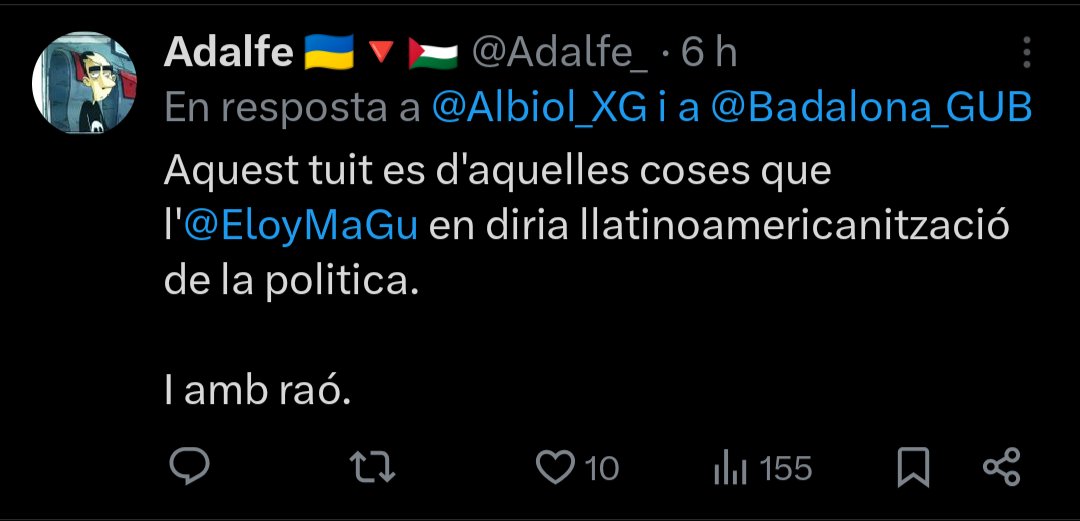 FelicianuAquell's tweet photo. A llàgrima viva amb aquesta puta penya que després d'una dècada aixecan-te el dit i titllant-te de racista ara es preocupen per la tercermundització de Catalunya.

btw, seguiran votant la mateixa merda de sempre. Solucionar problemes es una cosa que no va amb la wokada. https://t.co/Z0qbriBp87