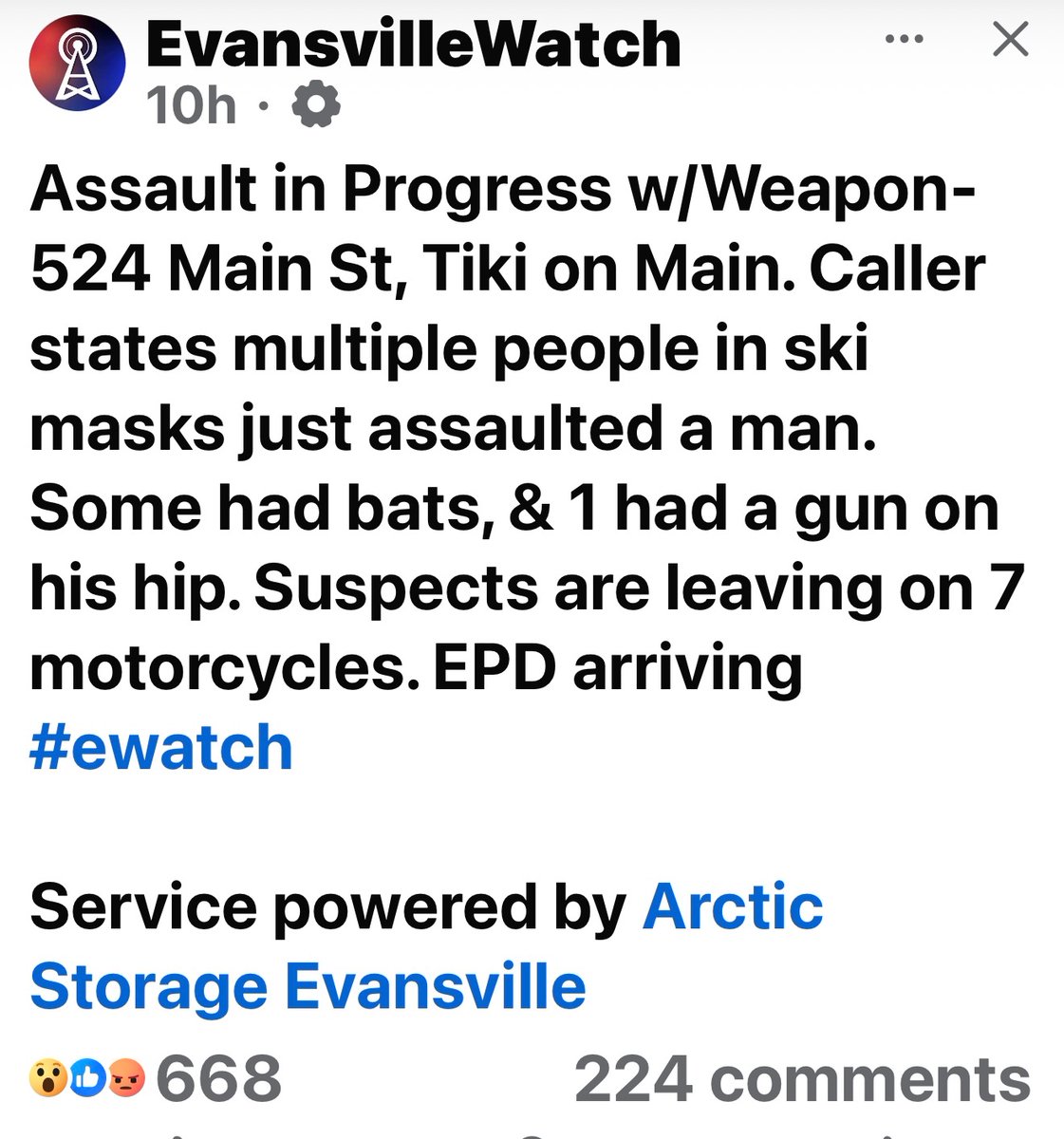 KColbertReport's tweet photo. INDIANA - EVANSVILLE
Crime has exponentially escalated under the policies of the woke Democrat controlled city council; Indianapolis has nothing over Evansville.
The city slogan is #Eisforeveryone. They are not kidding. The trash have infiltrated our river city. “Leaders” virtue signal their success by adding unlimited “affordable housing” for these non-performing leeches.
The dregs of society are arriving with the assistance of local and National not-for-profits. They provide zero contributions and use valuable taxpayer resources intended for local residents.
The quality of life is rapidly decreasing and becoming dangerous. Just a simple barometer of the amount of litter throughout the city explains the transition into a Bangladesh.