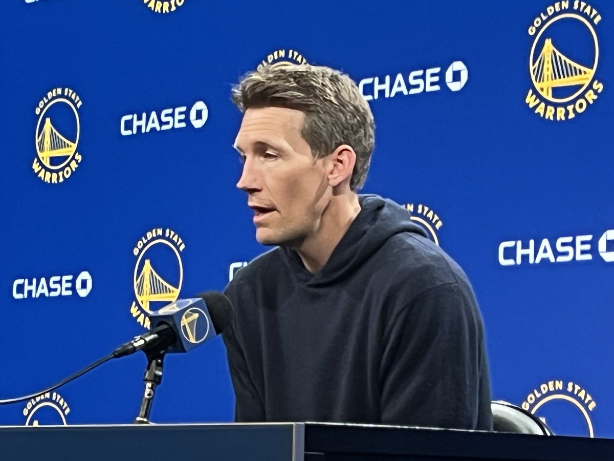 joseph_dycus's tweet photo. “Frankly, we need everything, so we don't need to be picky about this thing.”

Warriors GM Mike Dunleavy Jr. says that a player’s position will not be a big factor for the No. 11 overall pick. https://t.co/mjnE6zxlQe