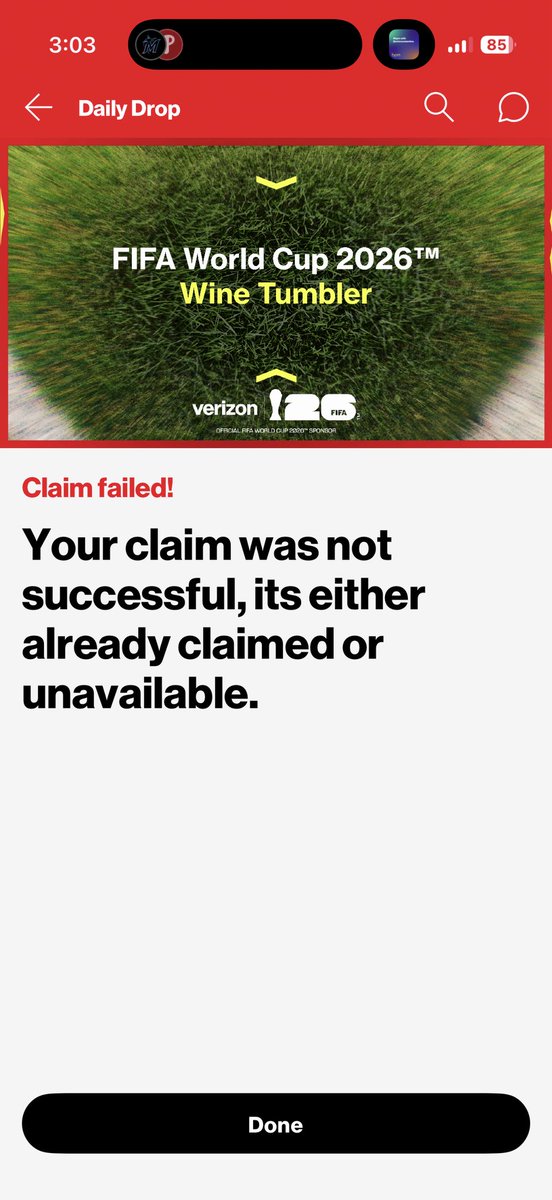omgitzjose's tweet photo. This was my third attempt! @Verizon is trying to be T-Mobile and failing epically. https://t.co/ZOLIxQXDmo