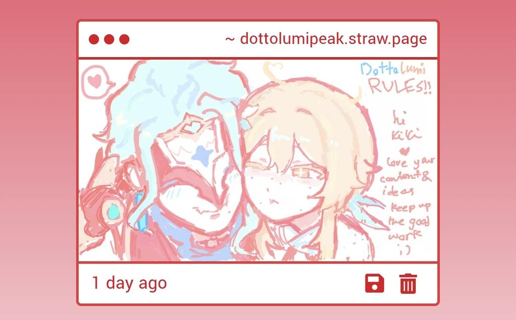 dottolumipeak's tweet photo. #DottoLumi OMFG WHOEVER DREW THAT I LOVE YOUUUUUUE DHDHDHSH ITS SO GOOD?!?! I can't imagine how long it took to make it omgmgmgmgmg (showed it to my sister btw and she said it looks very cool :3) nejxjsjs it's so wholesome AND THE COLORS?!?!? peak peak peakkkk https://t.co/FuHmPCY6jE