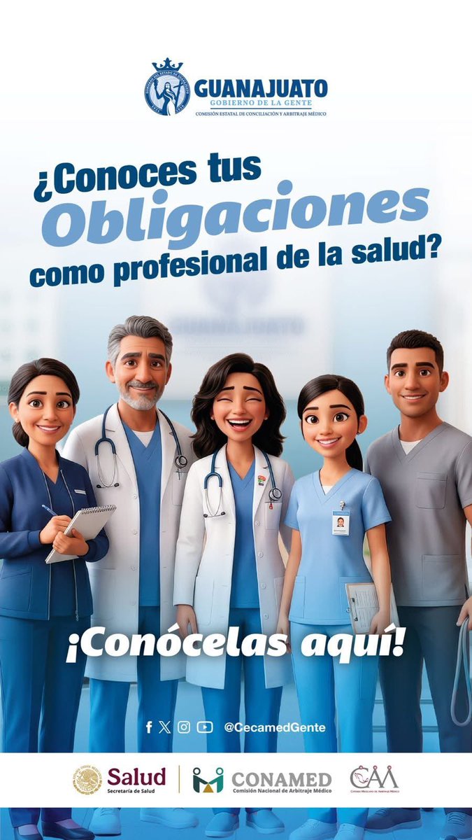 CecamedGente's tweet photo. La atención médica de calidad también se construye con responsabilidad, ética y compromiso profesional.

El diálogo es la mejor receta. https://t.co/GMcddrgBfJ