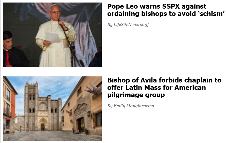 DrKwasniewski's tweet photo. Until the kind of cognitive dissonance summed up in these two headlines is resolved, the ecclesiastical chaos will continue, and so will diametrically opposed and necessarily divisive responses. Unity must be rooted in truth, not in will-power. And since this statement can itself be interpreted in opposed senses, let me be clear: until the traditional Roman Rite is free everywhere and always, and the rupture introduced after the Council is healed, there is no question that the Western Church is and will remain in a state of crisis.