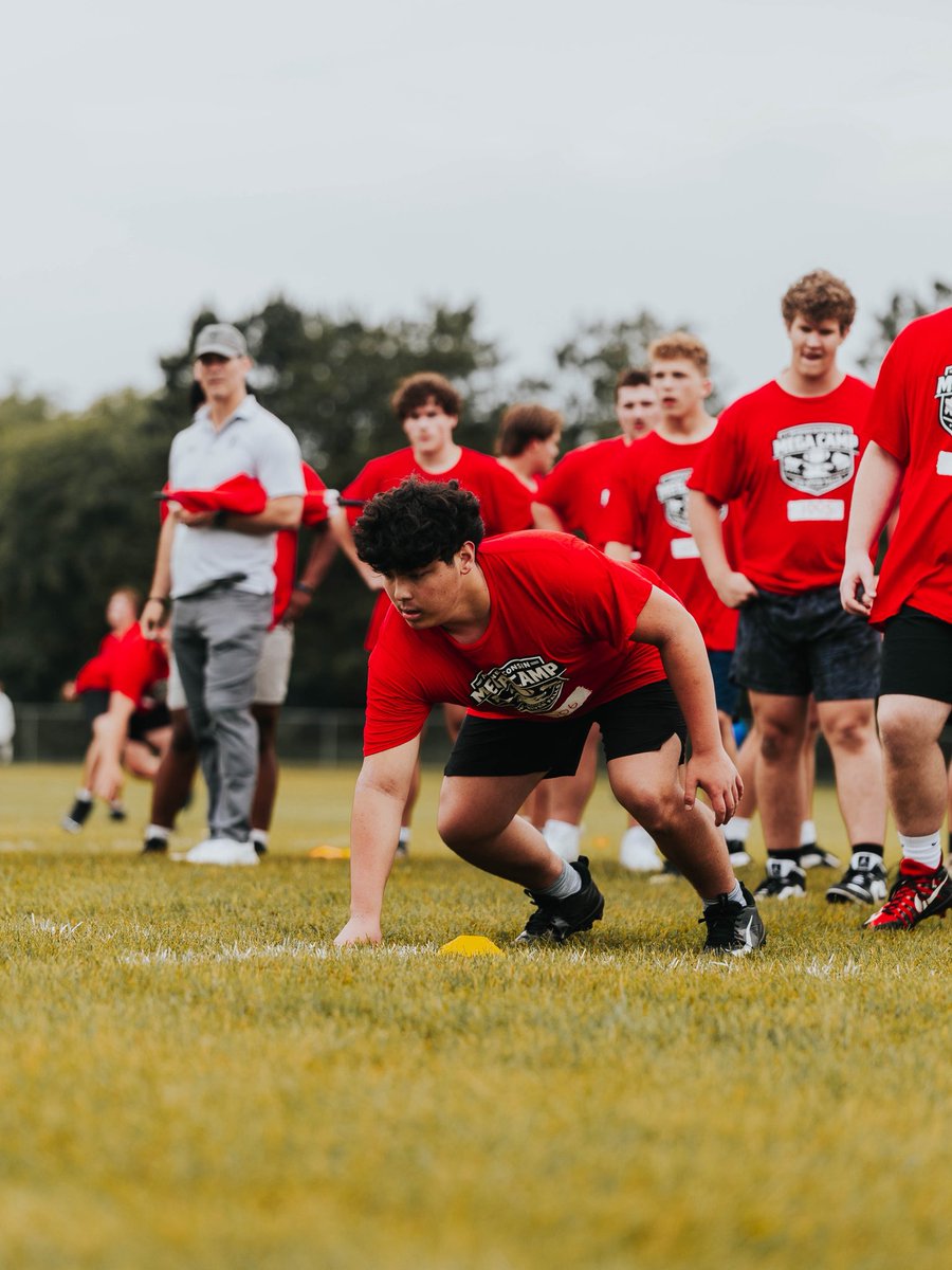 MNWI_MegaCamp's tweet photo. Getting the work in with our big guys 🙂‍↕️

#MinnesconsinMegaCamp https://t.co/Uwdy0zEFaJ