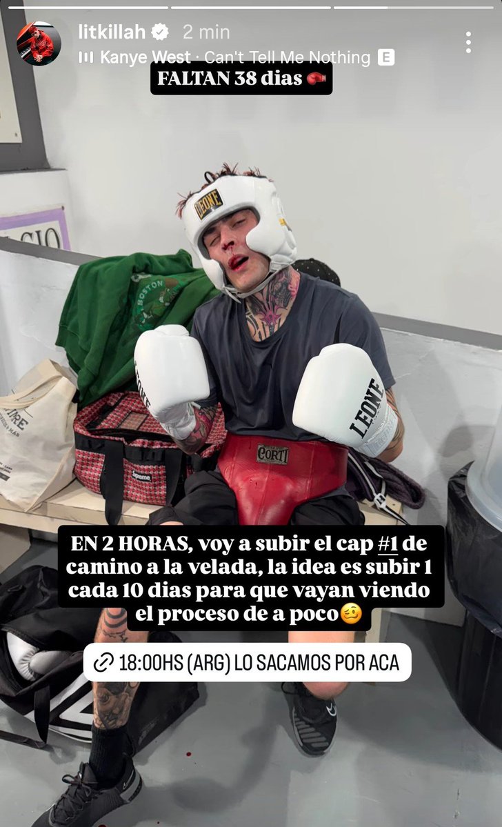 Eclipse_Killah's tweet photo. Verlo así a lit killah me da cosa, espero REALMENTE que en la pelea se le cumpla la frase de "no nació quién me toque la cara" y si pasa y sangra llamen al same, pero para mí porque ahí nomas la quedo. https://t.co/i1559BbHOh