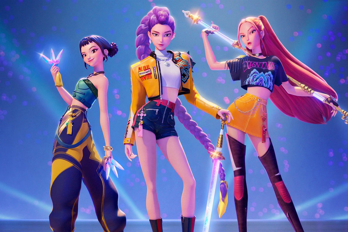 Cartoonhistory2's tweet photo. KPOP DEMON HUNTERS has officially spent 52 consecutive weeks in the Netflix Global Top 10, becoming the first title ever to hit a full one-year streak. https://t.co/iK1LhuW7xI