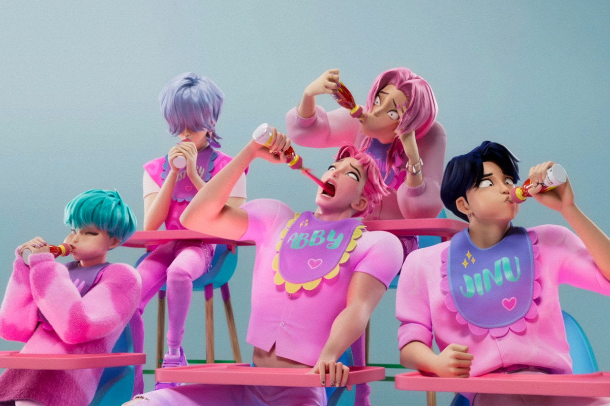 Cartoonhistory2's tweet photo. KPOP DEMON HUNTERS has officially spent 52 consecutive weeks in the Netflix Global Top 10, becoming the first title ever to hit a full one-year streak. https://t.co/iK1LhuW7xI